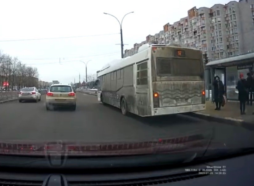 Почему в Обнинске такие грязные автобусы?
