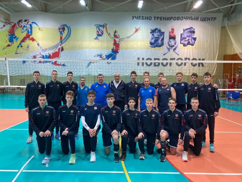 Волейболист из Обнинска тренировался в составе сборной России