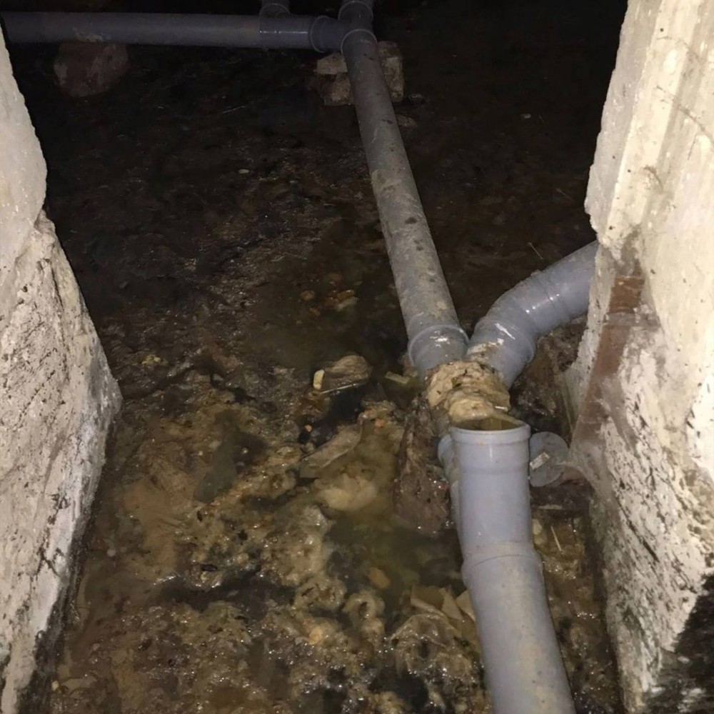 Жители Обнинска затопили подвал из-за того, что смывали в унитаз тряпки и кошачий наполнитель