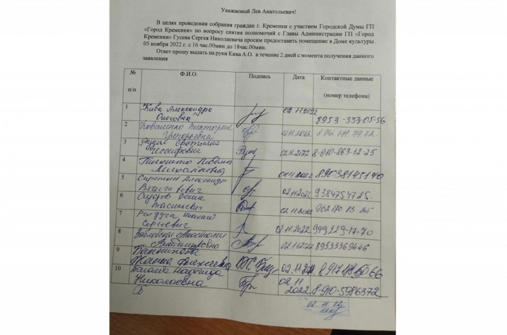 В Калужской области жители призвали депутатов к ответу за увольнение любимого народом мэра
