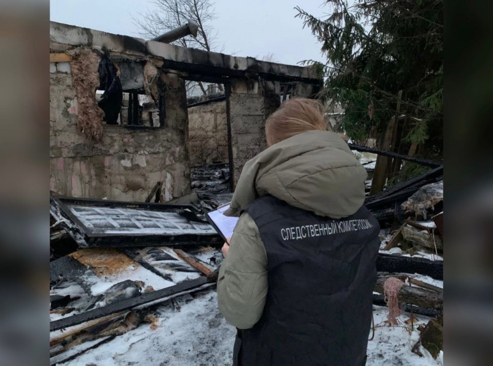 В Калужской области проводят проверку по факту смерти человека при пожаре