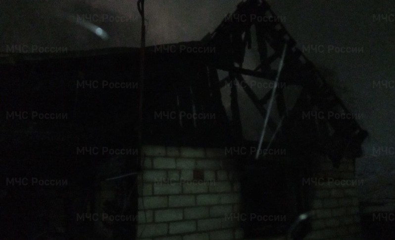 В Боровске при пожаре в бане погиб мужчина