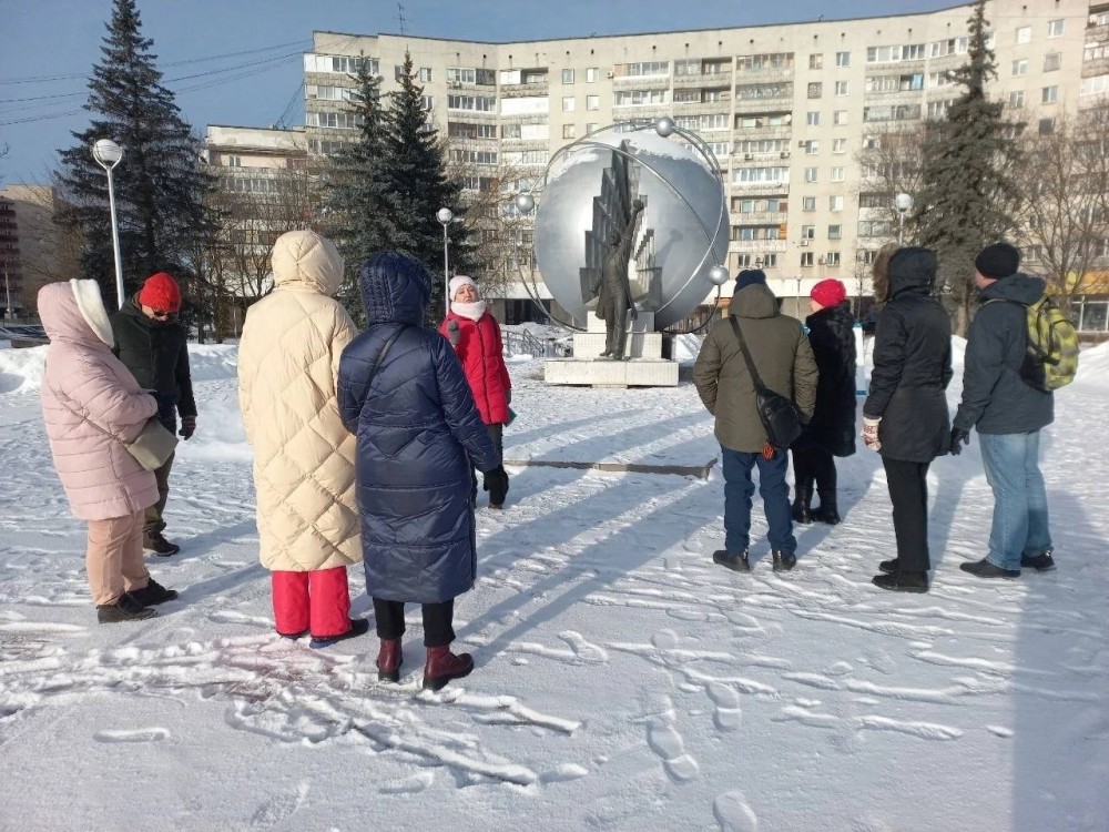 Жители Обнинска даже в лютый мороз не отказались от бесплатной экскурсии