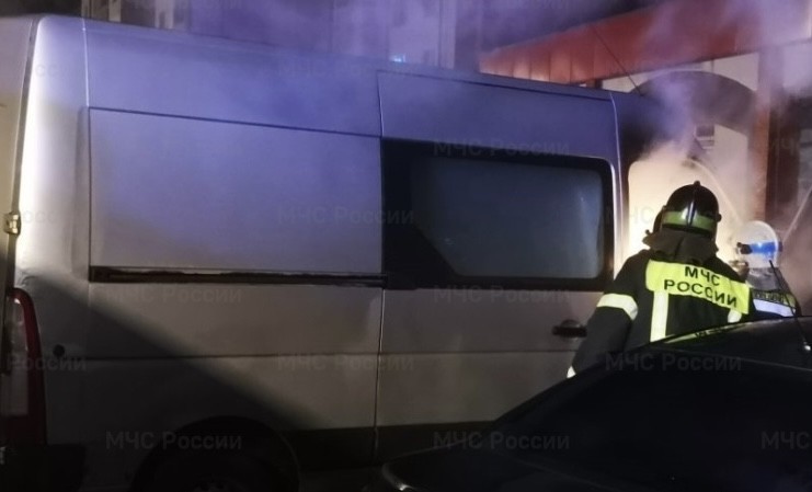 В Малоярославце сгорела ещё одна машина 