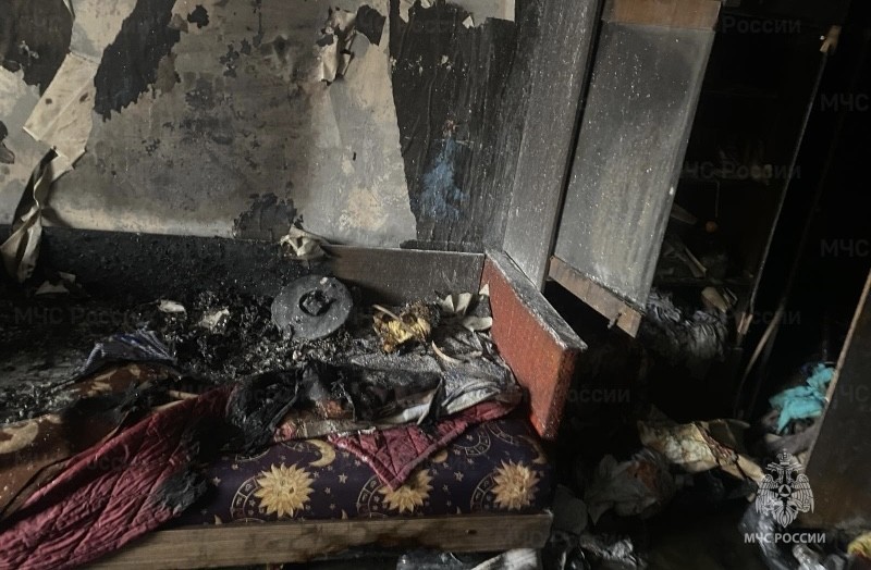 В Обнинске в пожаре на Заводской погибла хозяйка квартиры