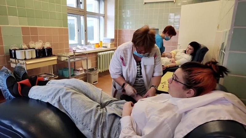 В Обнинске волонтеры-медики вошли в регистр доноров костного мозга