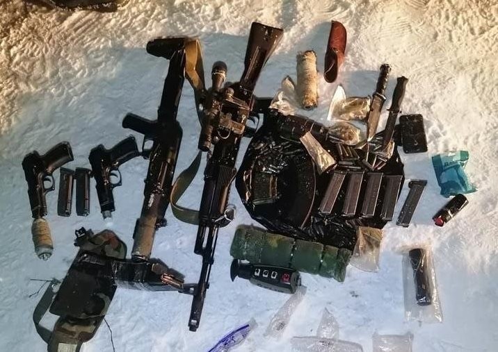 В Калужской области у мужчины нашли целый арсенал оружия 