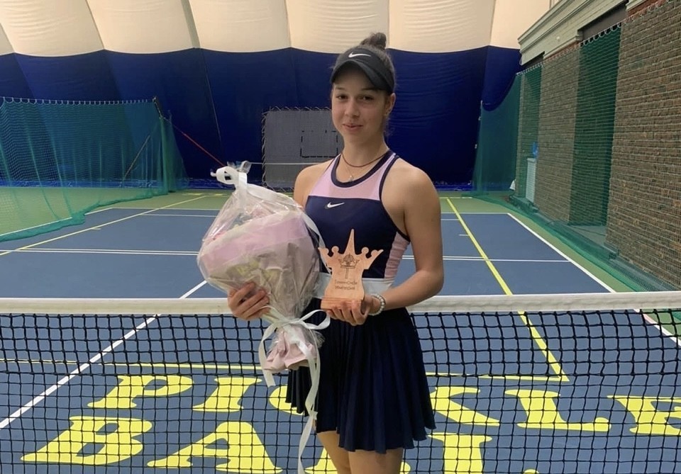 Обнинская теннисистка выиграла две золотые медали на всероссийском турнире 