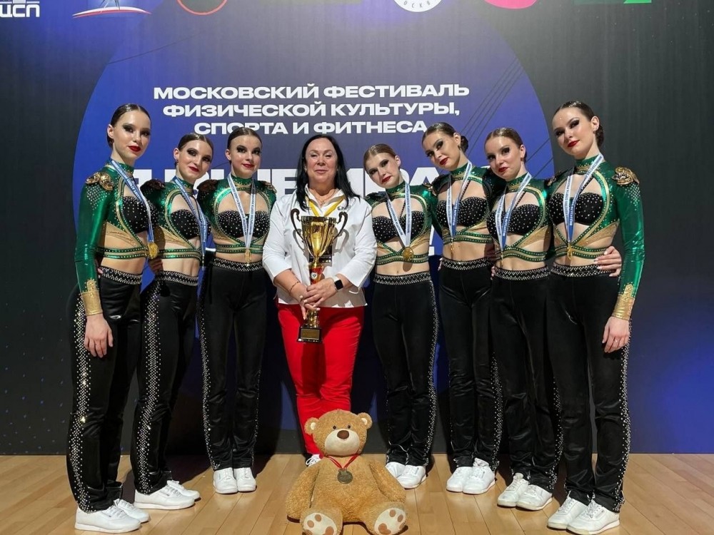 Золото чемпионата России по фитнес-аэробике завоевала обнинская команда 
