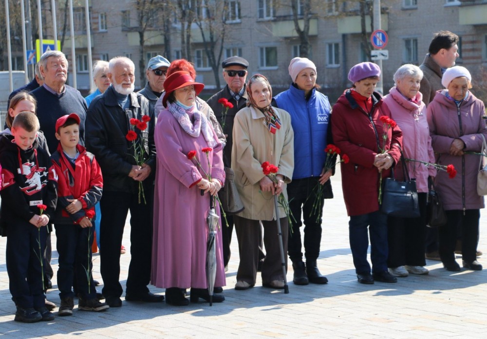 Память узников концлагерей почтили в Обнинске 