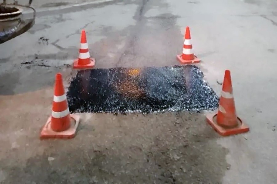 Жители Обнинска жалуются на разбитые дороги