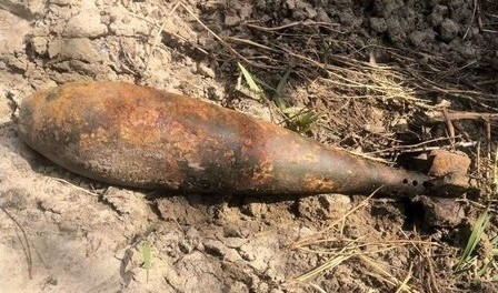 Минометную мину обнаружили в Обнинске