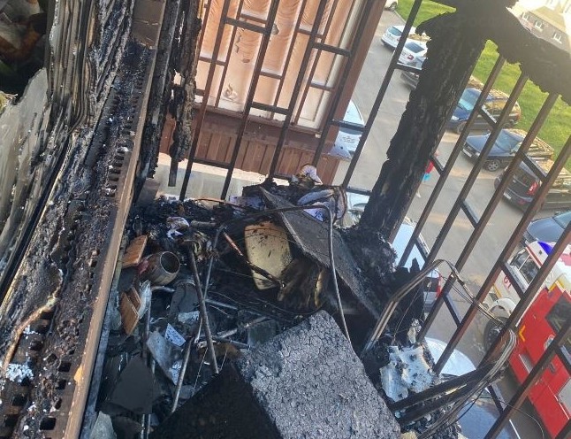 37-летний житель Боровска пострадал при пожаре квартиры