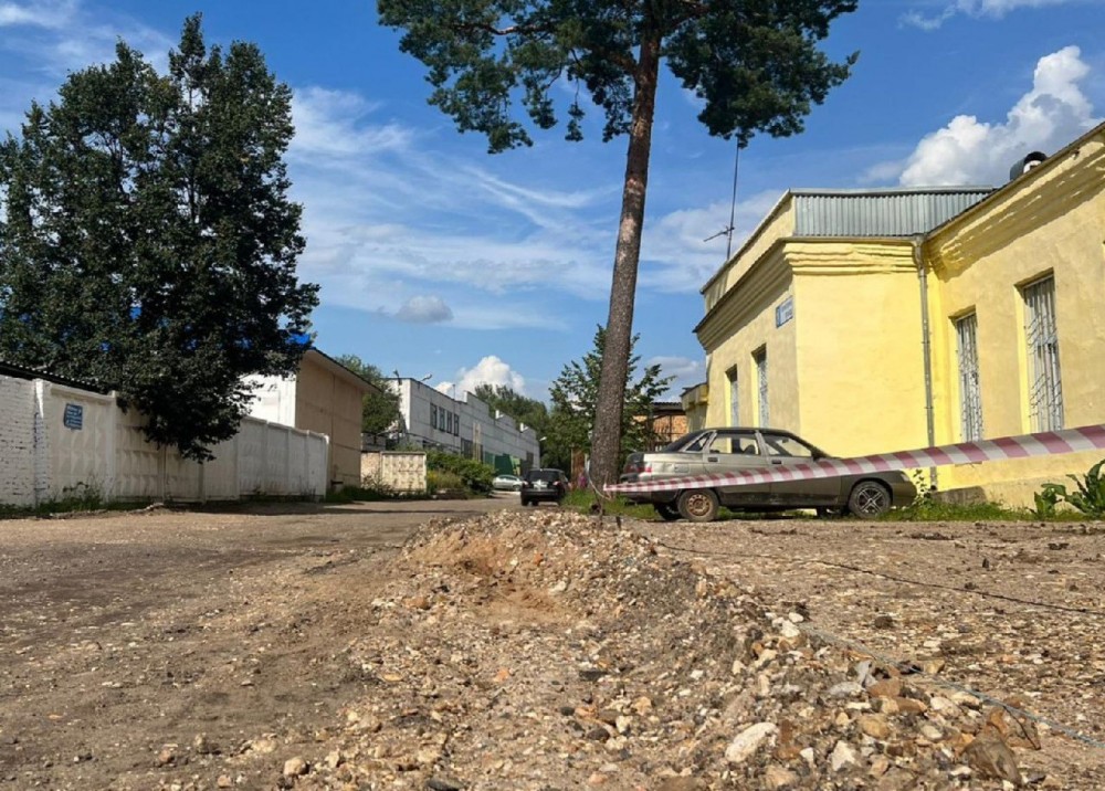 Дорогу возле приемного покоя в Обнинске отремонтируют до 23 августа