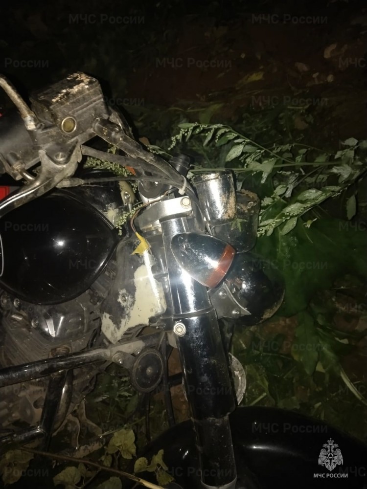Мотоциклист разбился в Калужской области