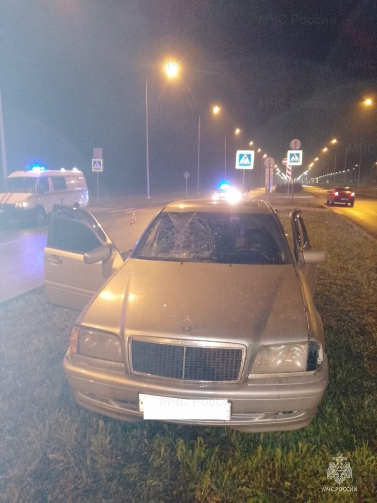 В Обнинске водитель «Мерседеса» сбил пешехода