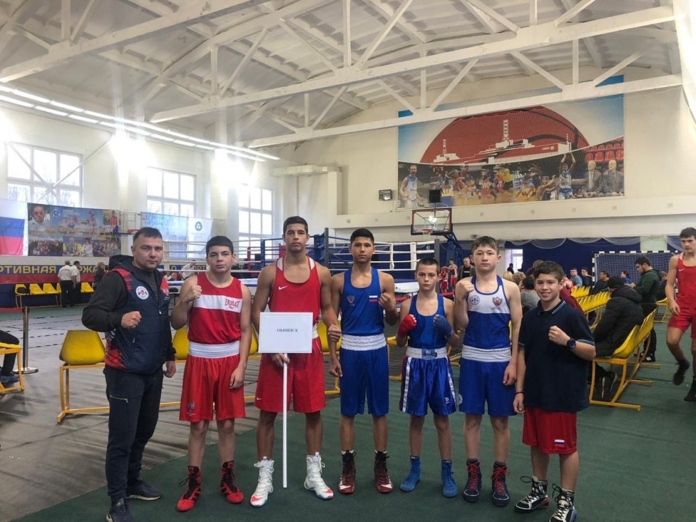 Обнинские боксеры завоевали медали в Смоленской области
