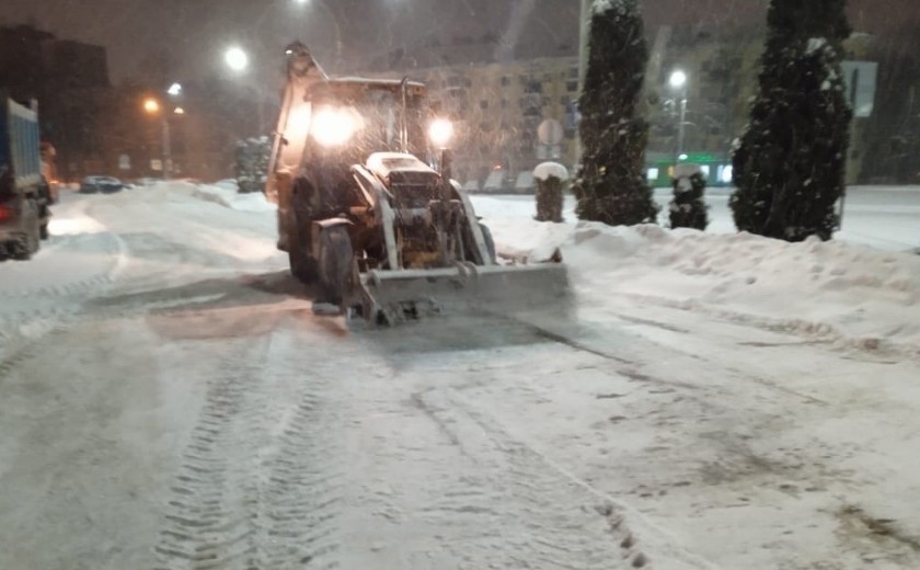 Жителей Обнинска попросили не мешать уборке снега