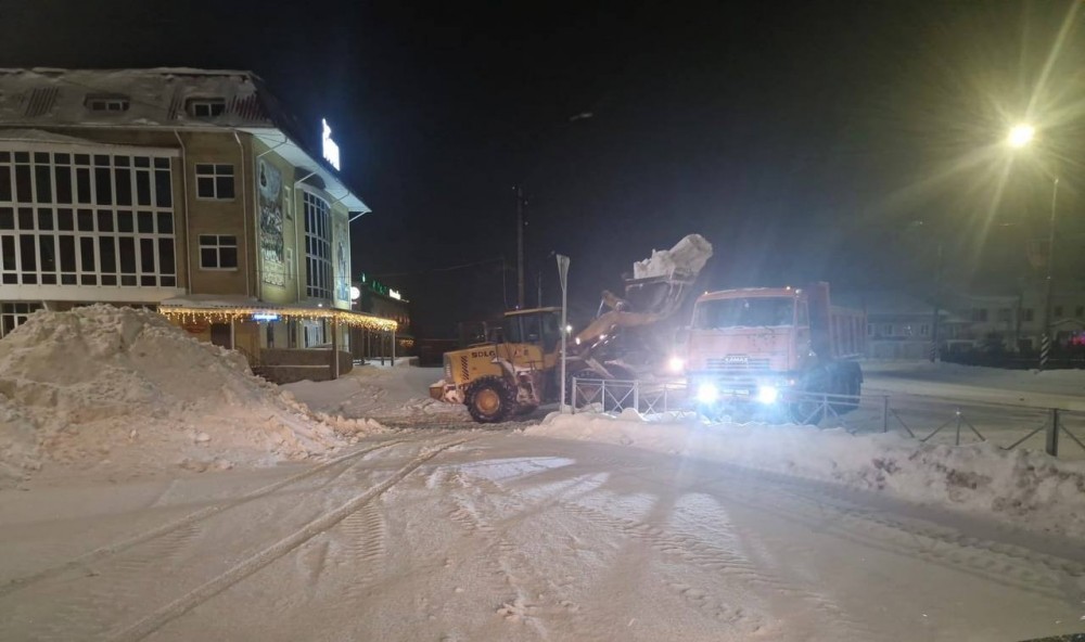 Власти Малоярославца: «Моментально весь город очистить от снега невозможно»