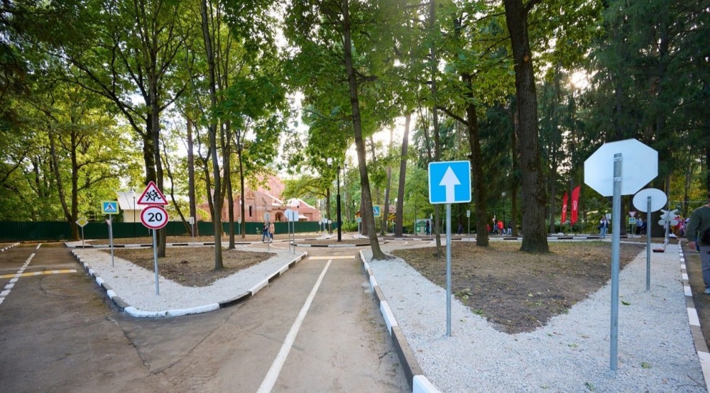 В городском парке Обнинска заработал автогородок