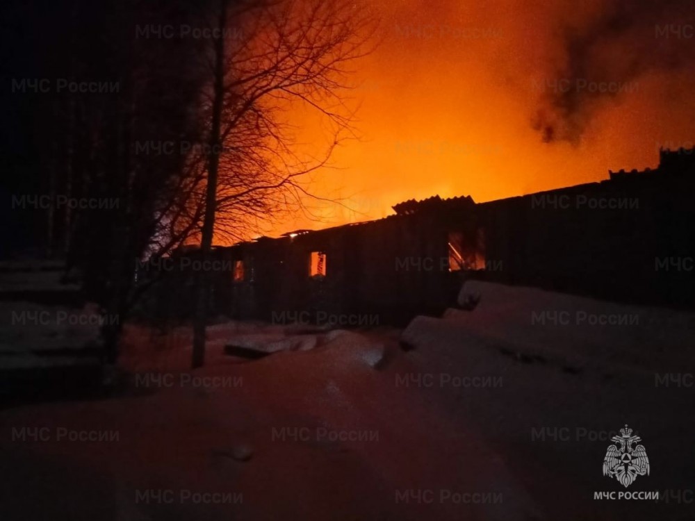 В Жуковском районе загорелось овощехранилище