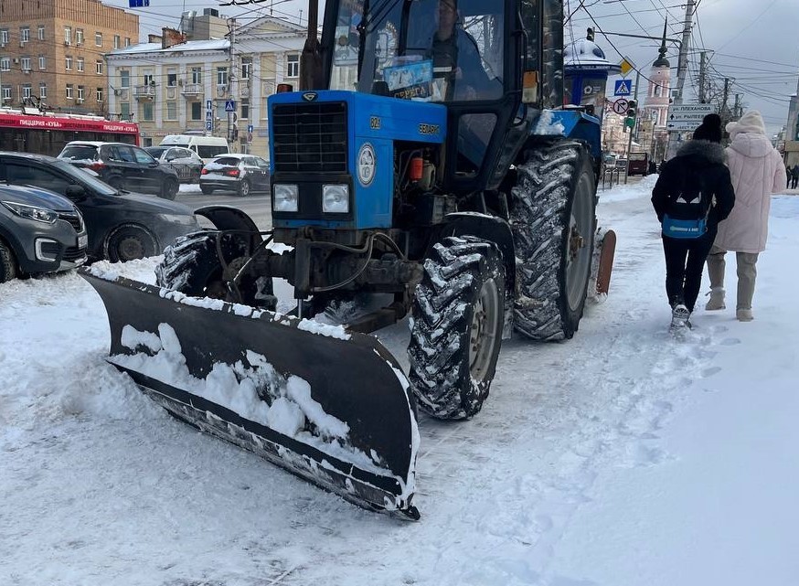 В Обнинске расчистят дороги от снега