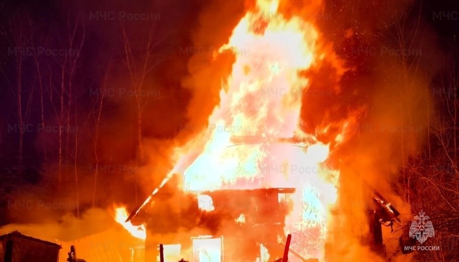 Человек пострадал при пожаре в Жуковском районе