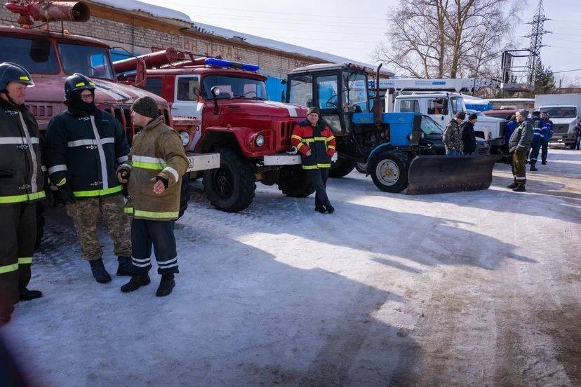 В Боровске провели смотр техники для чрезвычайных ситуаций - Боровск