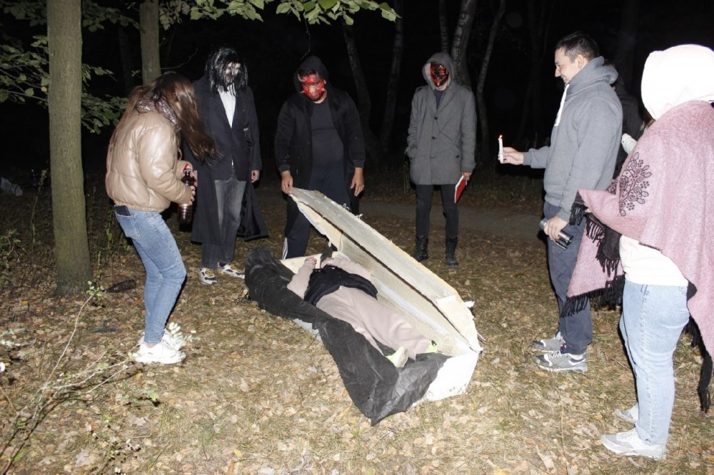 В Обнинске во время квеста обнаружили гроб с человеком