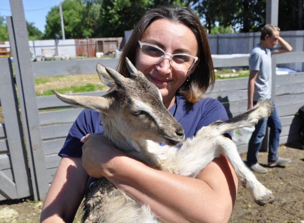 Жительница Боровского района с помощью соцконтракта купила барашка и шесть овец